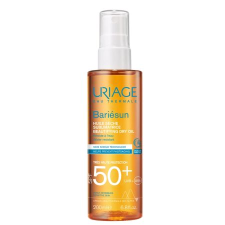 Ulei uscat pentru protectie solara cu SPF50 Bariesun, 200ml, Uriage