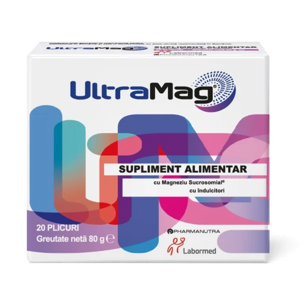UltraMag 375mg, 20 plicuri, Labormed