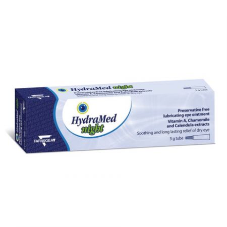 Unguent oftalmic lubrifiant Hydramed night, 5g, Farmigea