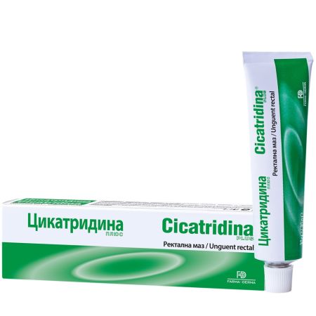 Unguent rectal Cicatridina Plus, 30g, Naturpharma
