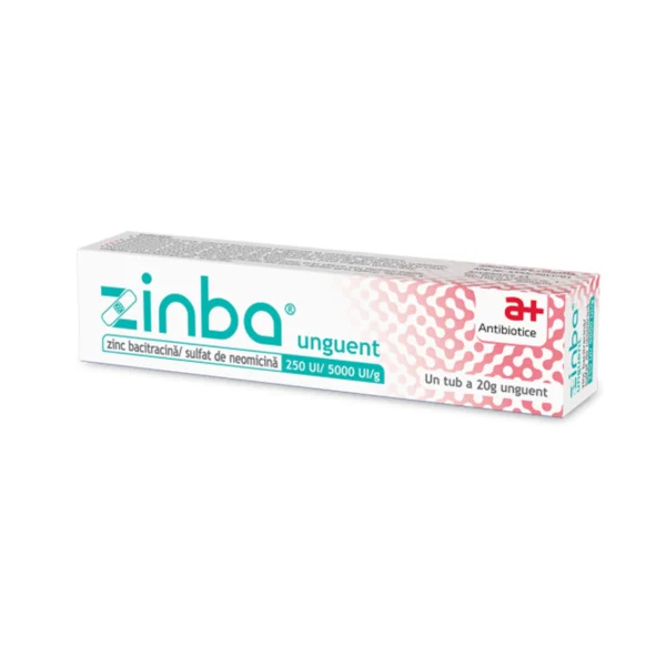 Zinba unguent 250/5000UI/g, 20g, Antibiotice