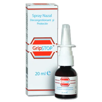 Spray nazal decongestionant si protectiv GripStop, 20ml, Plantamed