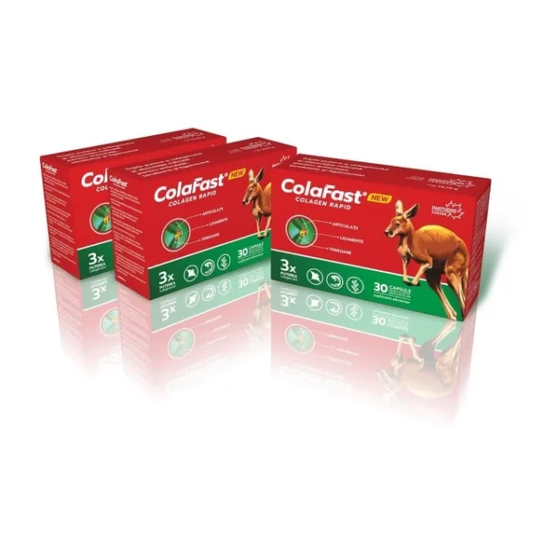Pachet Colafast Colagen Rapid*30capsule, 2+1, Promo, Good Days Therapy