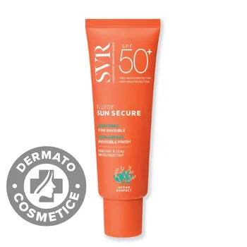 Fluid cu protectie solara pentru fata si corp SPF 50+ Sun Secure, 50ml, SVR