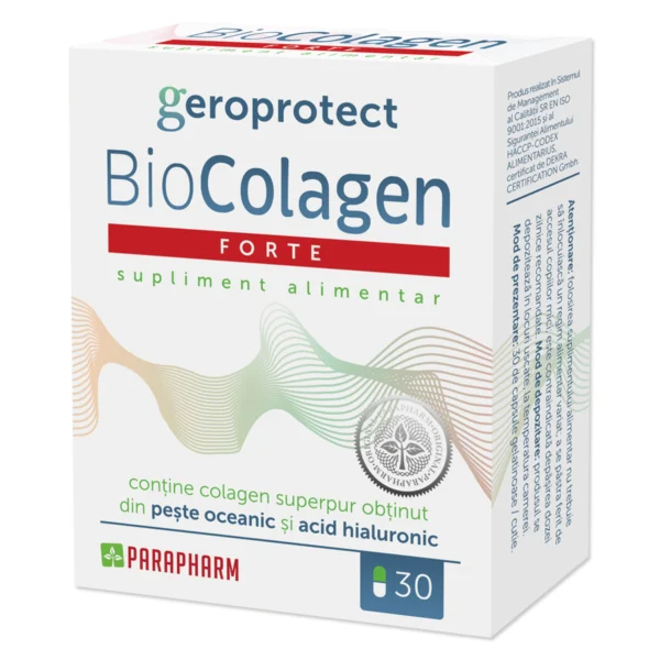 BioColagen Forte, 30 comprimate, Parapharm