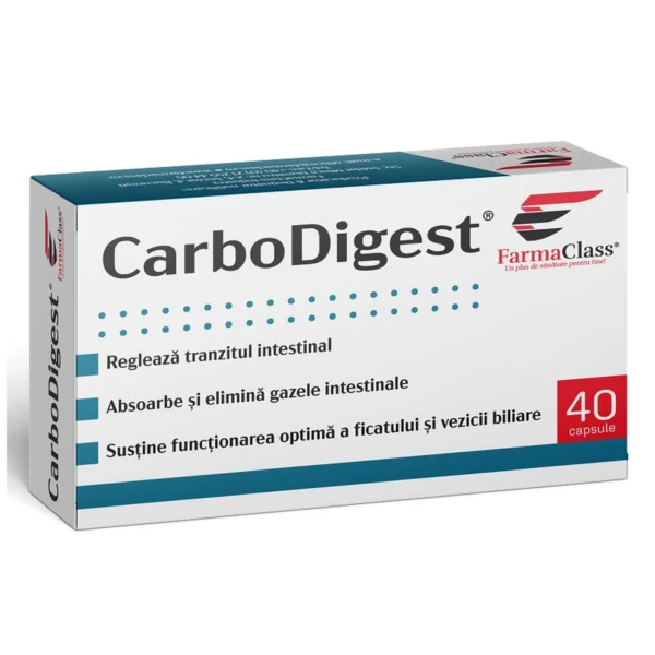 CarboDigest, 40 capsule, Farmaclass