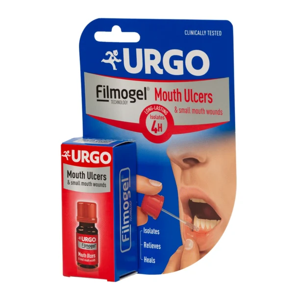 Gel anti afte si rani bucale mici Filmogel, 6 ml, Urgo