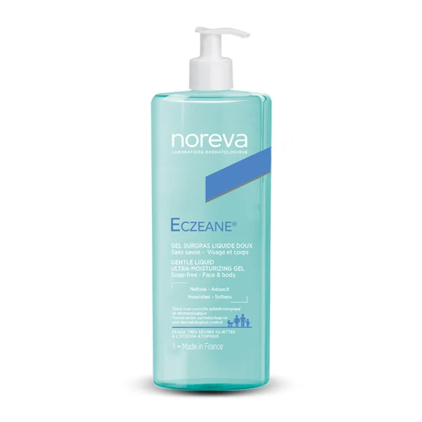 Gel de dus pentru pielea uscata Eczeane,1000ml, Noreva