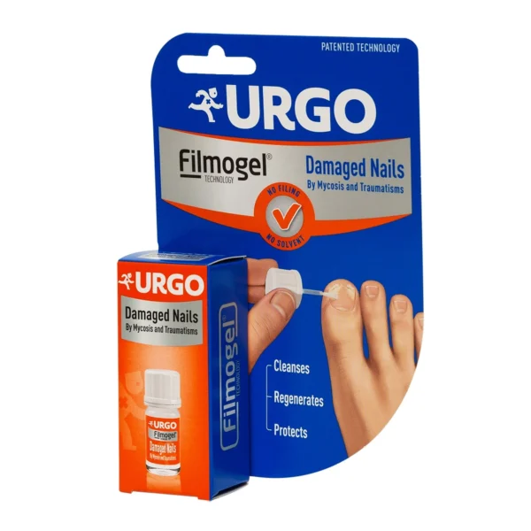 Solutie pentru unghii deteriorate Filmogel, 3,3ml, Urgo