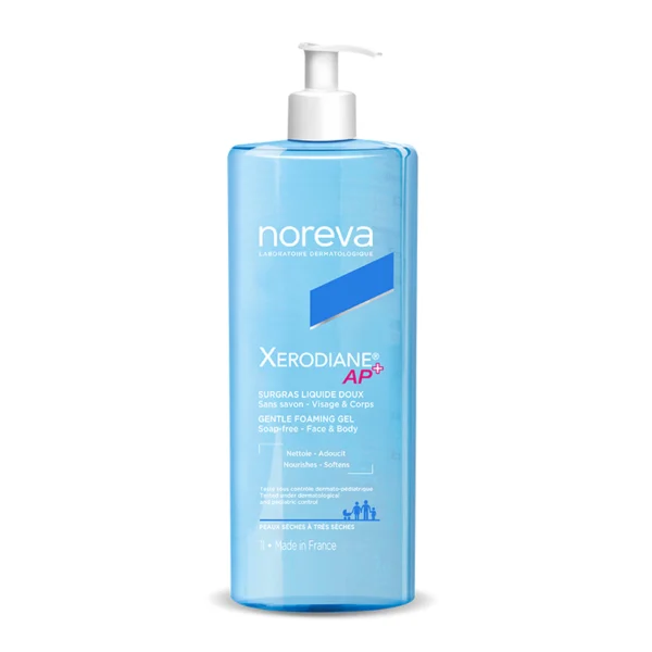 Gel spumant delicat pentru pilelea uscata Xeridoane AP+, 1000ml, Noreva