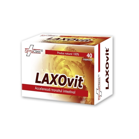 Laxovit, 40 capsule, Farmaclass