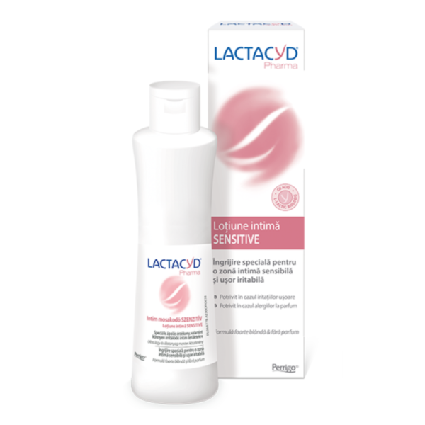 Lotiune intima Sensitive Lactacyd, 250ml, Perrigo
