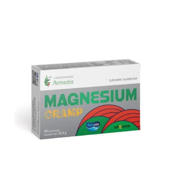 Magnesium Cramp, 40 comprimate, Laboratoarele Remedia
