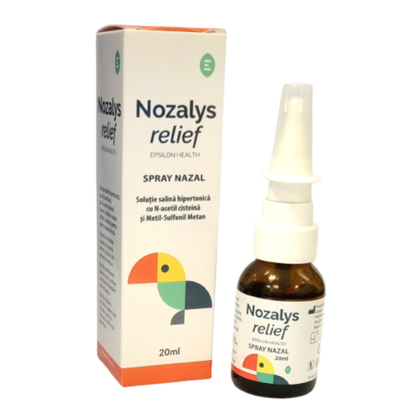 Spray nazal Nozalys relief , 20ml, Epsilon Health