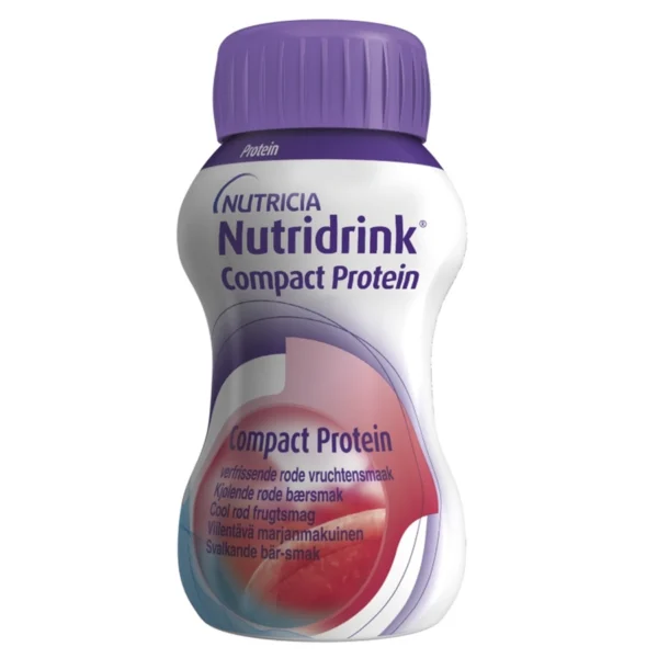 Nutridrink compact protein cu aroma de fructe rosii, 4 x 125ml, Nutricia