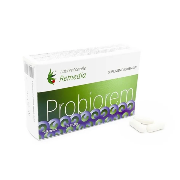 Probiorem, 20 capsule, Laboratoarele Remedia