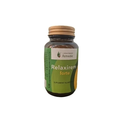 Relaxirem Forte, 120 comprimate, Laboratoarele Remedia
