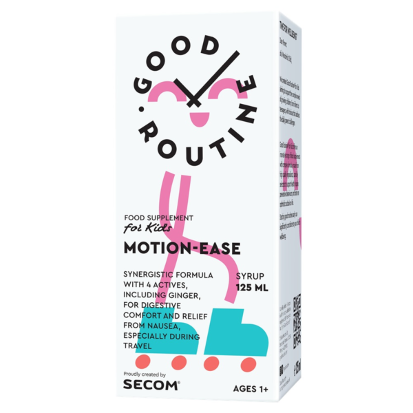 Sirop pentru rau de miscare Motion-Ease,Good Routine, 125ml, Secom