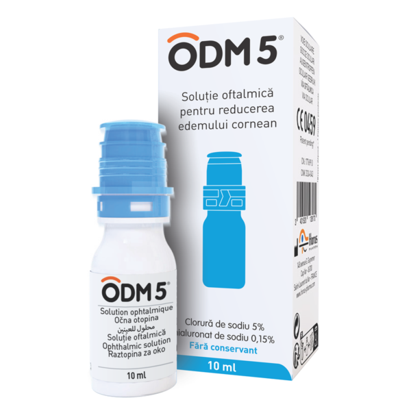 Solutie oftalmica pentru reducerea edemului corneean ODM 5, 10ml, Horus Pharma