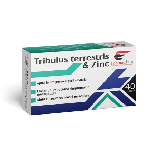 Tribulus Terrestris + Zn, 40 capsule ,Farmaclass