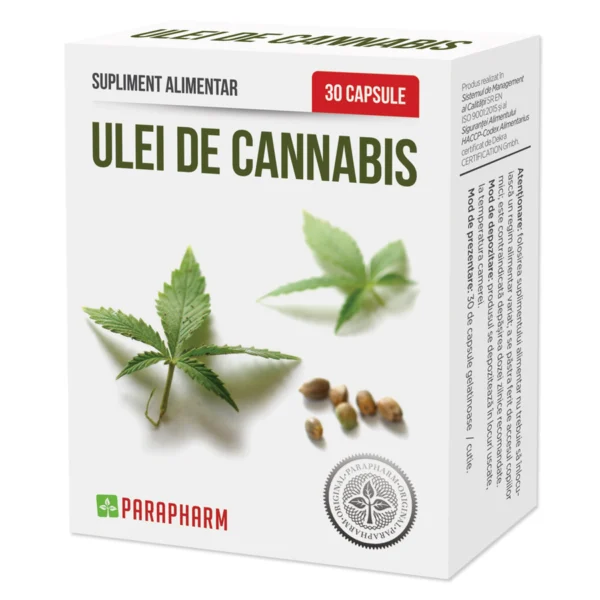 Ulei de Canabis, 30 capsule, Parapharm