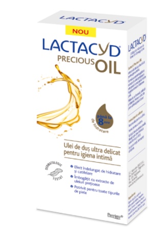 Ulei de dus pentru igiena intima Lactacyd Precious Oil, 200ml, Perrigo