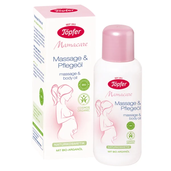 Ulei pentru ingrijirea pielii si masaj MamaCare, 100ml, Topfer