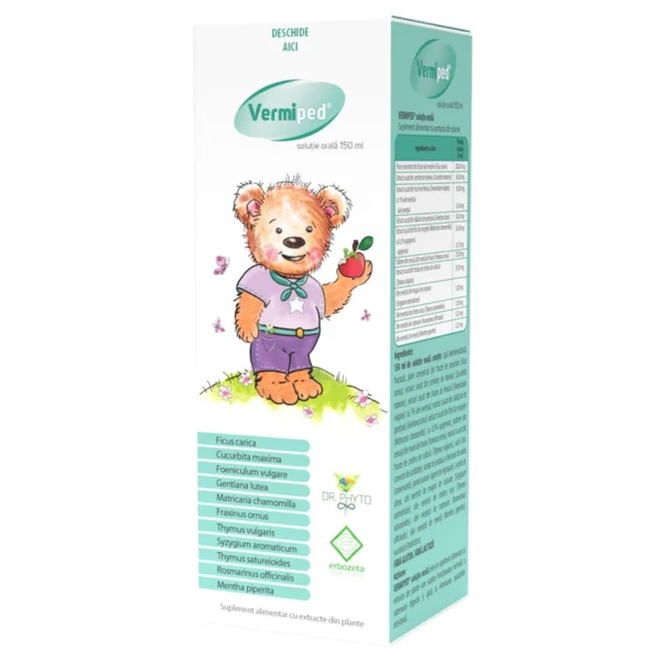 Vermiped Sirop, 150ml, Dr Phyto