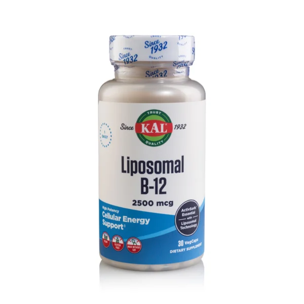 Vitamina B12 Liposomal Kal, 2500mcg, 30 capsule vegetale, Secom