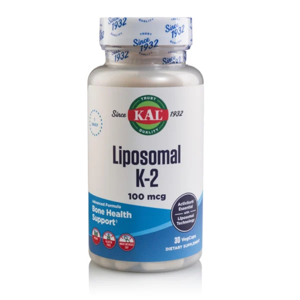 Vitamina K2 Liposomal Kal,100mcg, 30 capsule vegetale, Secom
