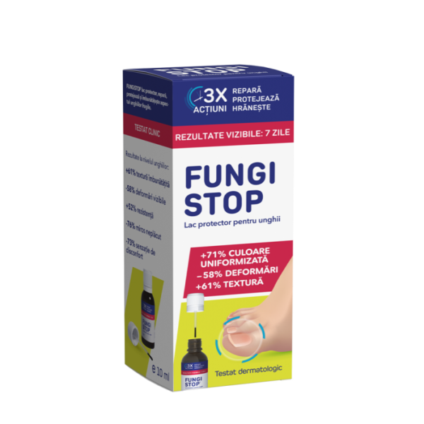 Fungistop lac de unghii, 10ml, Fiterman