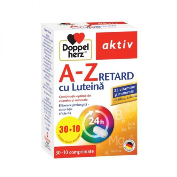 A-Z Depot cu Luteina, 30+10 comprimate, Doppelherz