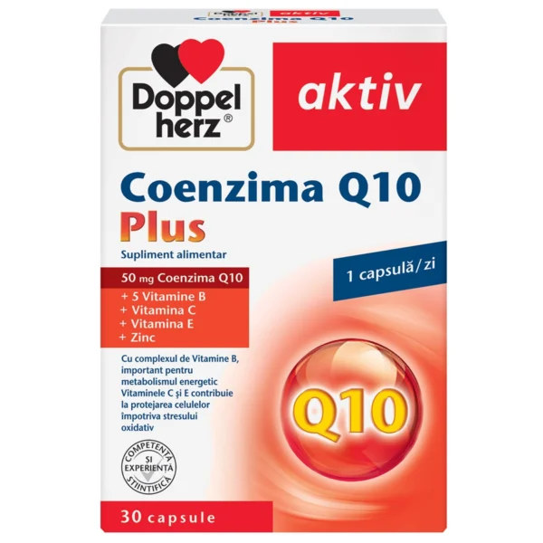 Coenzyma Q10 Plus 50mg, 30 capsule, Doppelherz