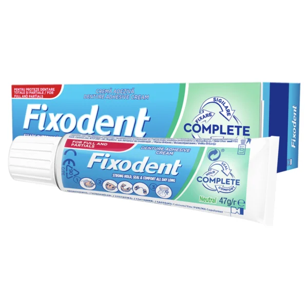 Crema adeziva pentru proteza dentara Neutral, 47g, Fixodent