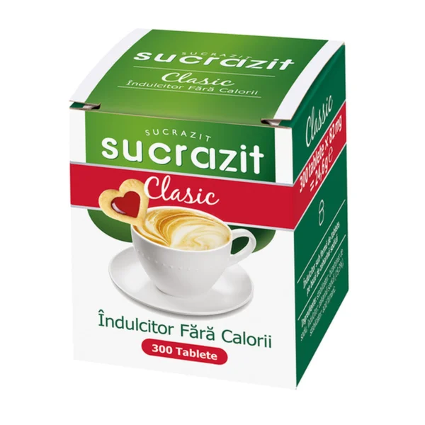 Indulcitor Sucrazit Clasic, 300 comprimate, Biscol