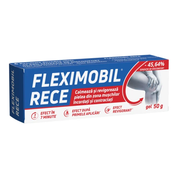 Gel pentru muschi si articulatii Fleximobil Rece, 50g, Fiterman Pharma