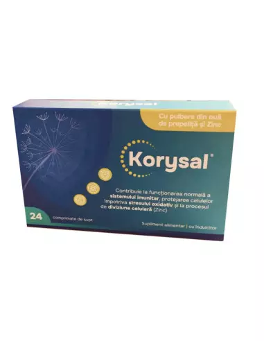 Korysal, 24 comprimate de supt, Naturpharma