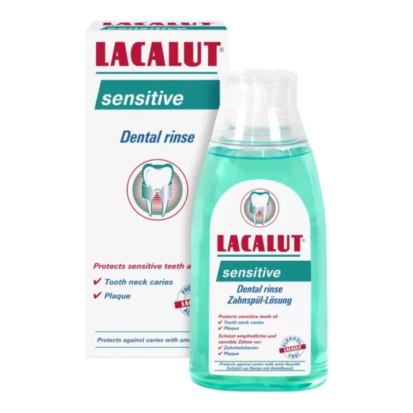 Apa de gura Lacalut Sensitive, 300ml, Theiss Naturwaren