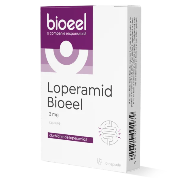 Loperamid 2mg, 10 capsule, Bioeel