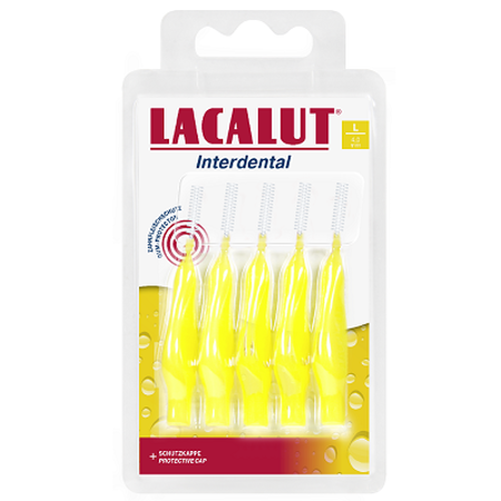 Periute interdentare Lacalut L 4.0mm,5 bucati, Theiss Naturwaren