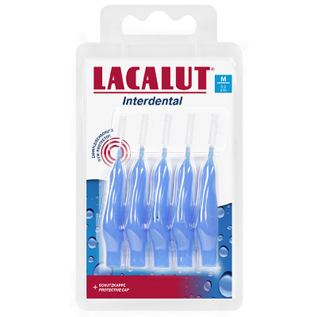 Periute interdentare Lacalut M 3.0mm,5 bucati, Theiss Naturwaren