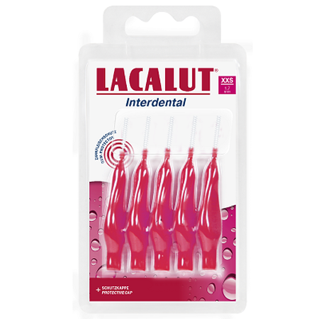 Periute interdentare Lacalut XXS 1,7mm, 5 bucati,  Theiss Naturwaren