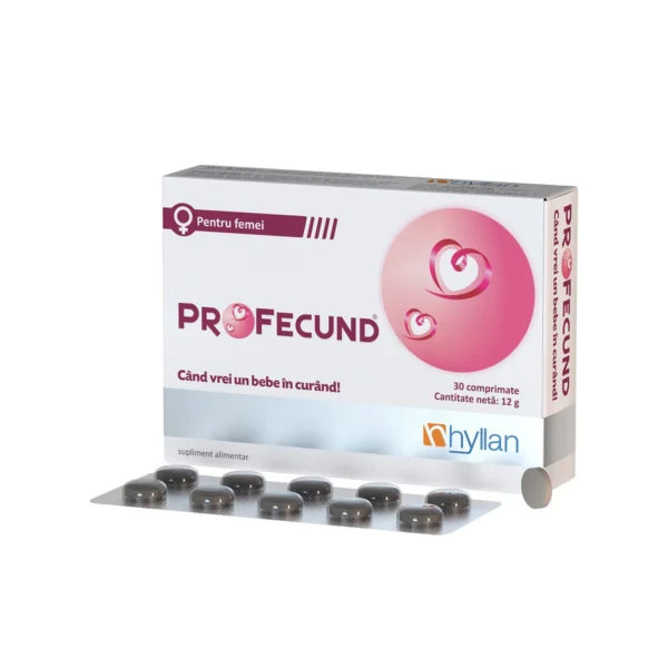 Profecund F, 30 comprimate, Hyllan Pharma