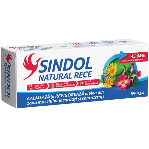 Gel emulsionant Sindol Natural Rece, 100g, Fiterman Pharma