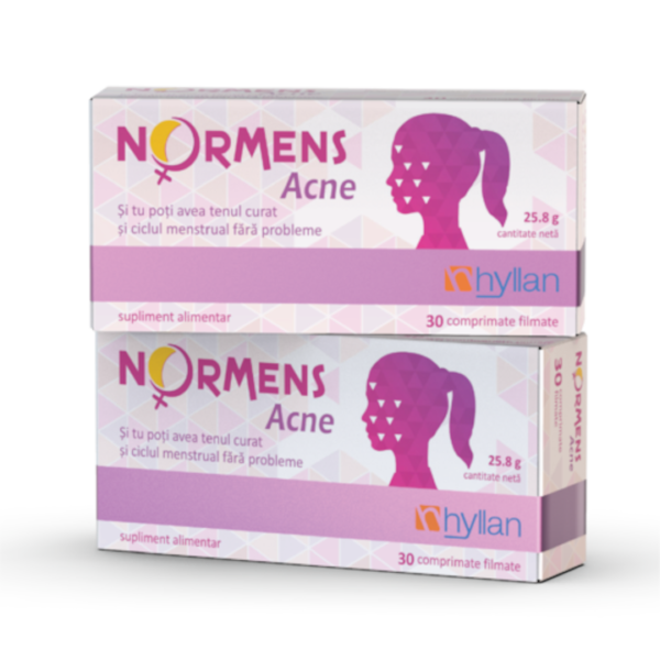 Normens Acne, 30 comprimate, ( 1 + 1-50%), Hyllan Pharma