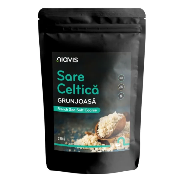 Sare Celtica grunjoasa, 250g, Niavis