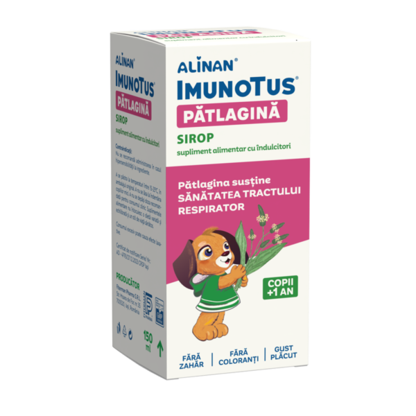 Sirop cu patlagina Imunotus Alinan, 150ml, Fiterman Pharma