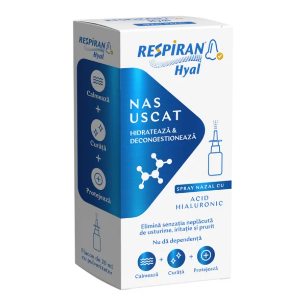 Spray nazal Respiran Hyal, 20ml, Fiterman Pharma