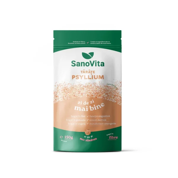 Tarate de Psyllium, 150g, SanoVita