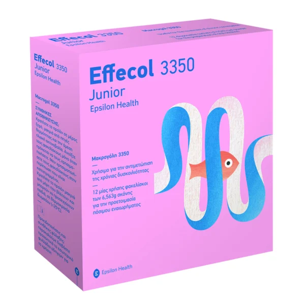 Effecol 3350 Junior, 12 plicuri x 6.5g, Epsilon Health